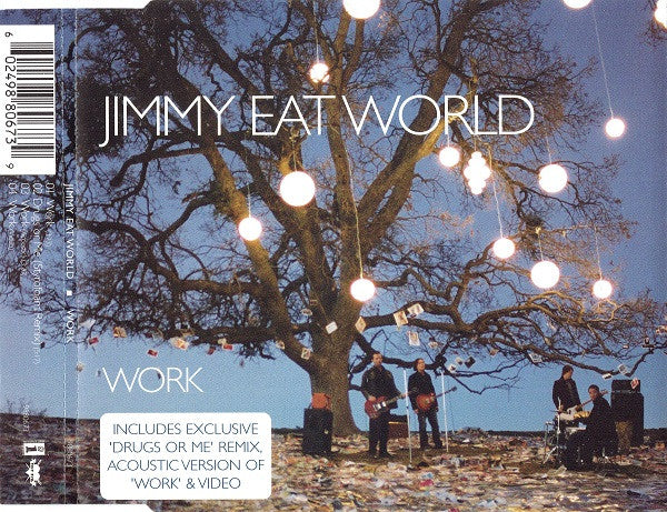 Jimmy Eat World : Work (CD, Single, Enh)