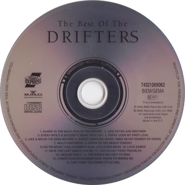 The Drifters : The Best Of The Drifters (CD, Comp)