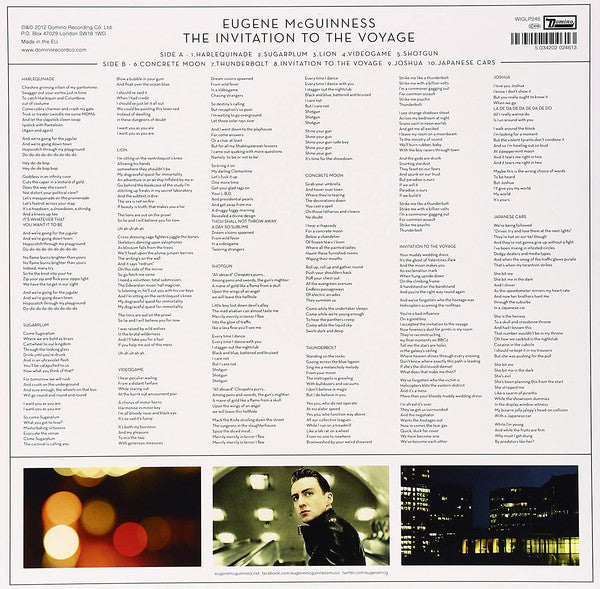 Eugene McGuinness : The Invitation To The Voyage (LP, Album, 180)