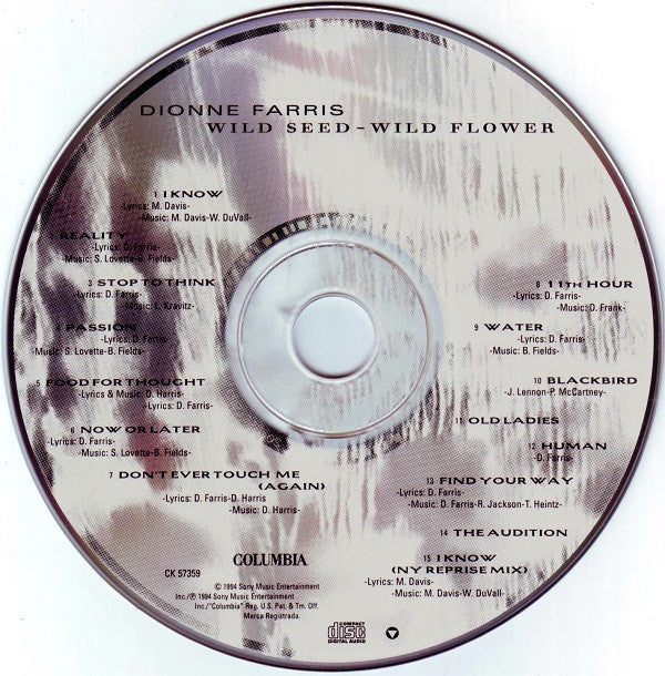 Dionne Farris : Wild Seed - Wild Flower (CD, Album)