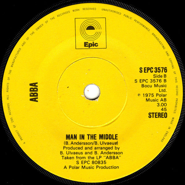 ABBA - SOS (7) (Very Good (VG)) - DaddyPop