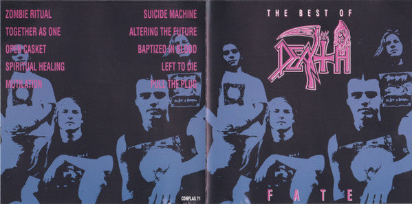 Death (2) : Fate (The Best Of Death) (CD, Comp, RM)