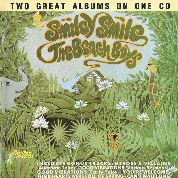 The Beach Boys : Smiley Smile / Wild Honey (CD, Comp, Mono, RM)
