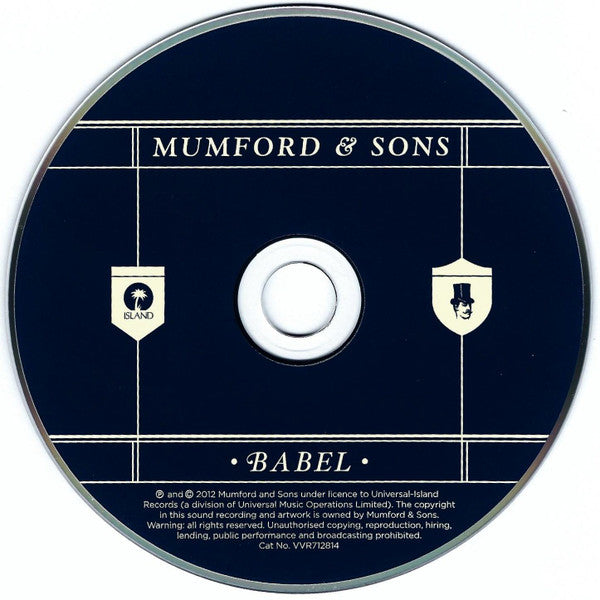 Mumford & Sons : Babel (CD, Album)