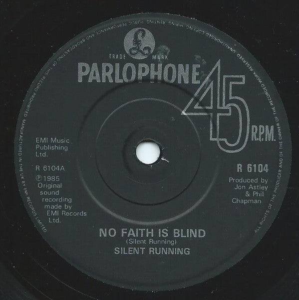 Silent Running : No Faith Is Blind (2x7", Single, Ltd)