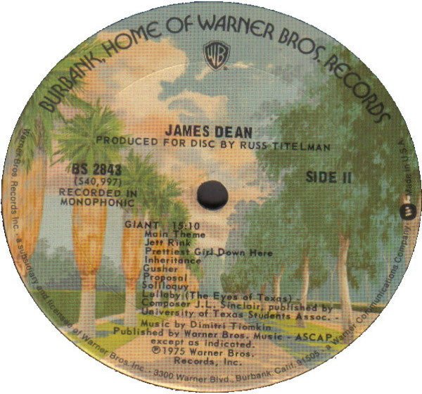 James Dean : James Dean (LP, Album, Mono)