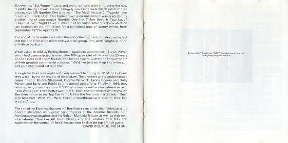 Bee Gees : The Very Best Of The Bee Gees (CD, Comp)