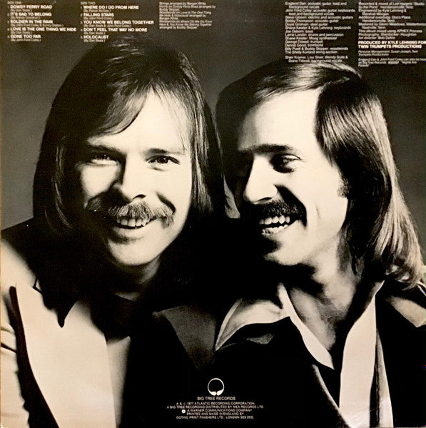 England Dan & John Ford Coley : Dowdy Ferry Road (LP, Album)