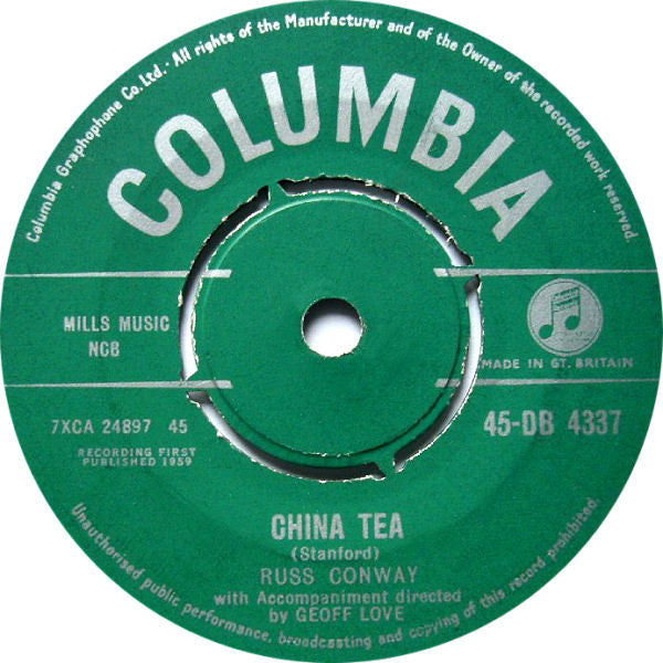 Russ Conway : China Tea (7", Single)