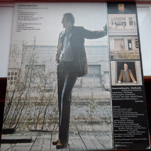 George Hamilton IV : Fine Lace And Homespun Cloth (LP, Album)