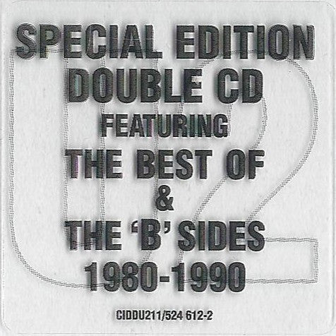 U2 : The Best Of 1980-1990 & B-Sides (2xCD, Comp, RM, S/Edition)