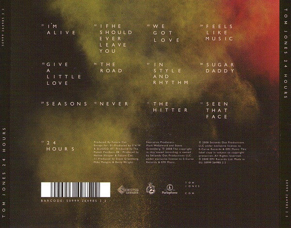 Tom Jones : 24 Hours (CD, Album)