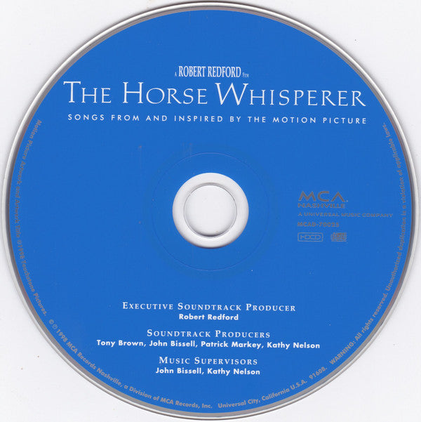 Various : The Horse Whisperer (Songs From And Inspired By The Motion Picture) (HDCD, Album)