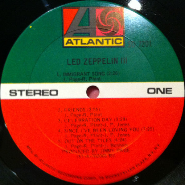 Led Zeppelin : Led Zeppelin III (LP, Album, RE, RI )