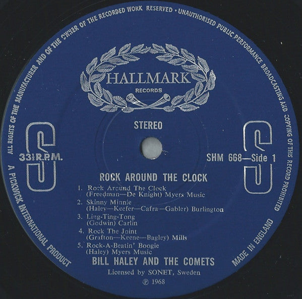 Bill Haley And His Comets : Rock Around The Clock (LP, Comp)