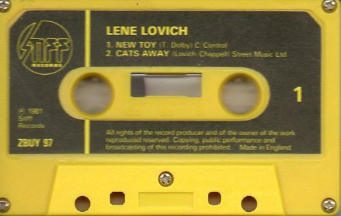 Lene Lovich : New Toy (Cass)