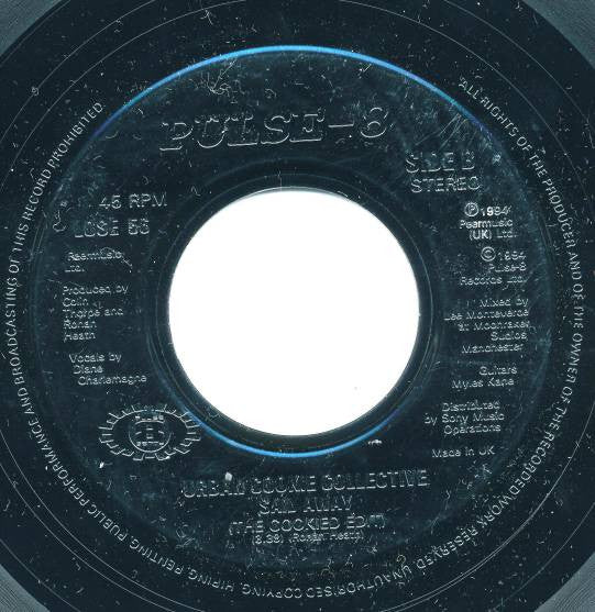 Urban Cookie Collective : Sail Away (7", Single, Jukebox)