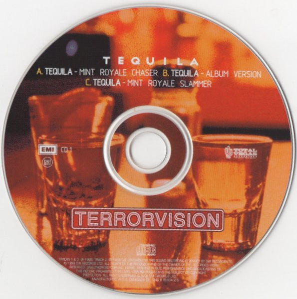 Terrorvision : Tequila (Mint Royale Mixes) (CD, Single, CD1)