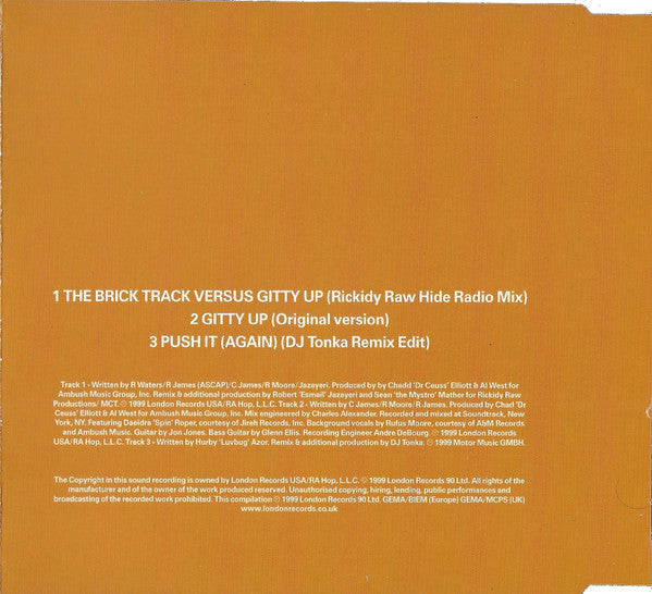 Salt 'N' Pepa : The Brick Track Versus Gitty Up (CD, Single)