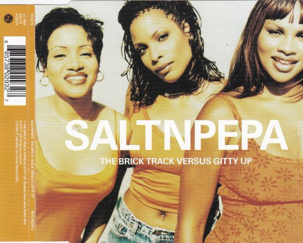 Salt 'N' Pepa : The Brick Track Versus Gitty Up (CD, Single)