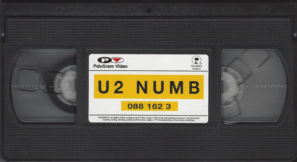 U2 : Numb (VHS)