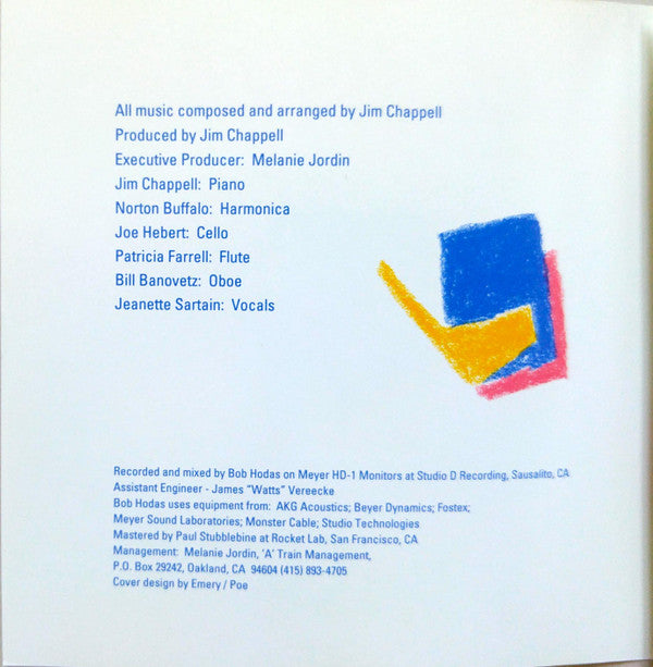 Jim Chappell : Nightsongs And Lullabies (CD, Album)