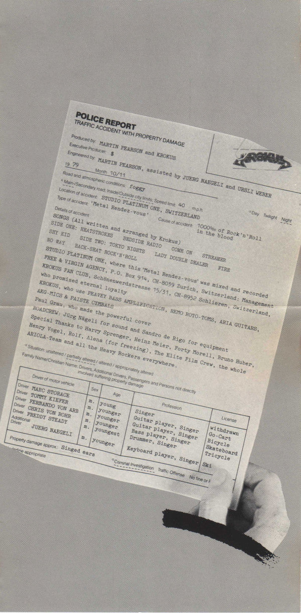 Krokus : Metal Rendez-vous (CD, Album)