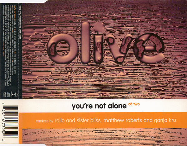 Olive : You're Not Alone (CD, Single, CD2)