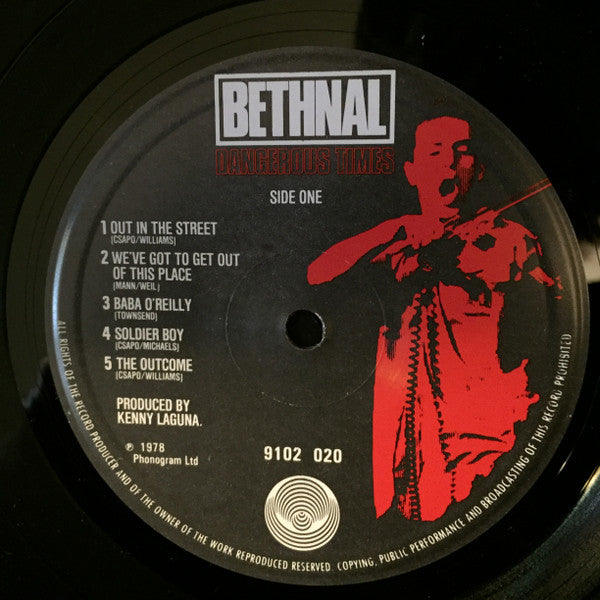 Bethnal : Dangerous Times (LP, Album)