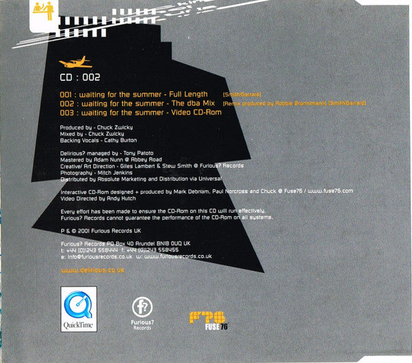 Delirious? : Waiting For The Summer (CD, Single, Enh, CD2)