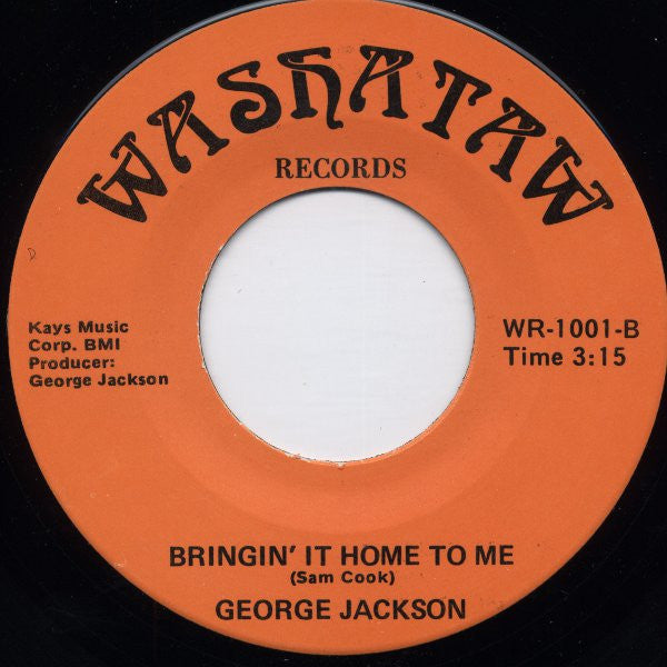 George Jackson (3) : Times Are Tough (7")