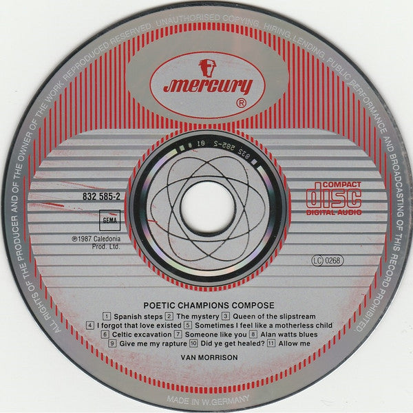 Van Morrison : Poetic Champions Compose (CD, Album)
