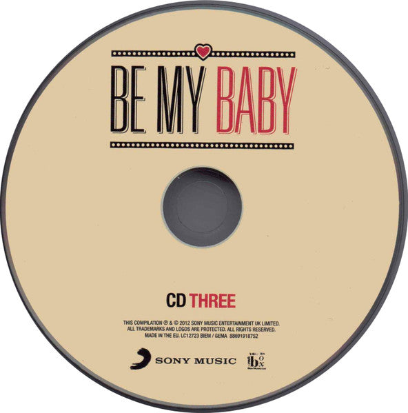Various : Be My Baby (The Girls Of The Sixties) (3xCD, Comp)