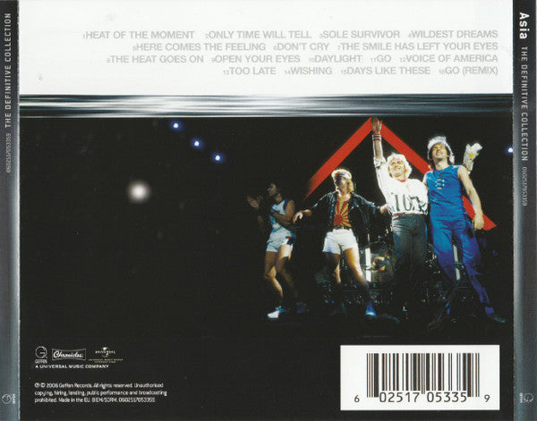 Asia (2) : The Definitive Collection (CD, Comp, RE)