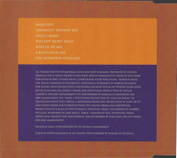 Michelle Gayle : Do You Know (The Mixes) (CD, Single, Ltd, CD2)