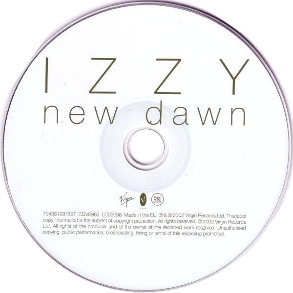 Izzy : New Dawn (CD, Album)