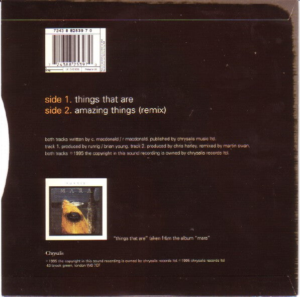 Runrig : Things That Are (7", Single)