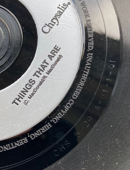 Runrig : Things That Are (7", Single)