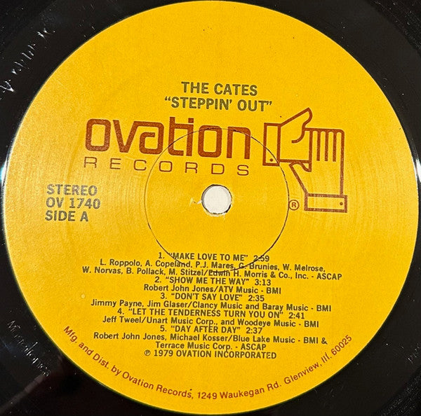 Cates Sisters : Steppin' Out (LP, Album)