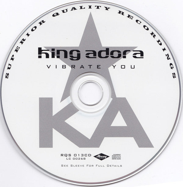 King Adora : Vibrate You (CD, Album, Enh, S/Edition)