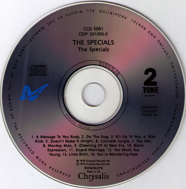 The Specials : Specials (CD, Album, RE)