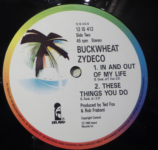 Buckwheat Zydeco : Make A Change (12")
