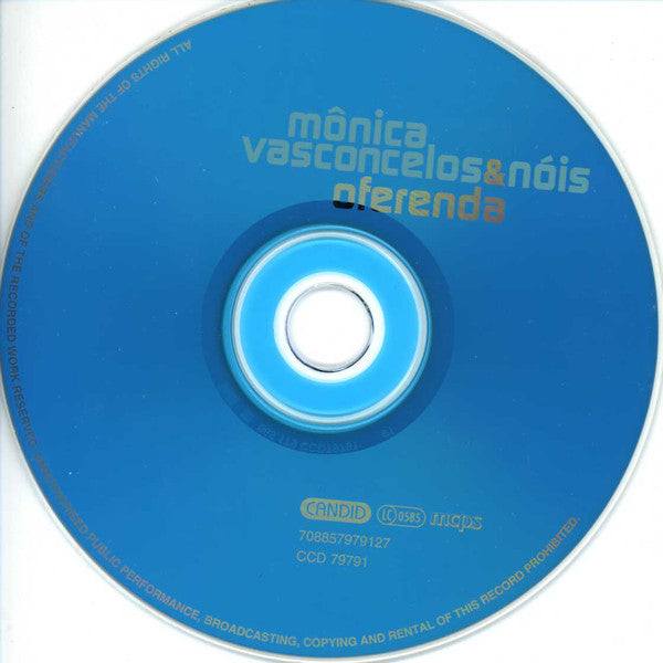 Monica Vasconcelos & Nois : Oferenda (CD, Album)