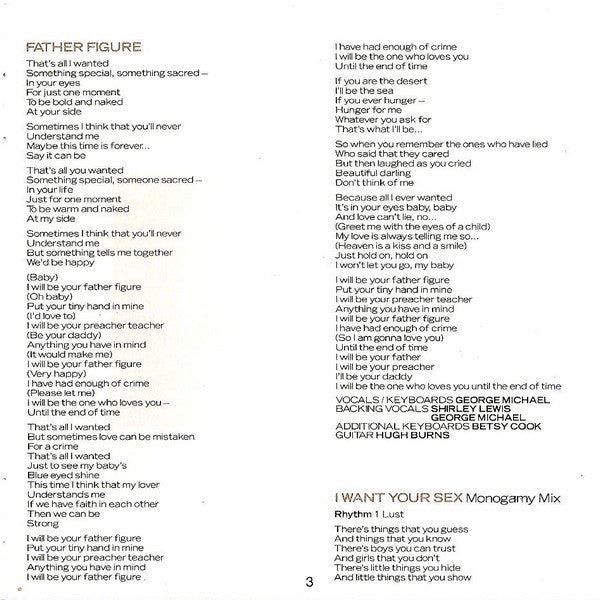 George Michael : Faith (CD, Album)