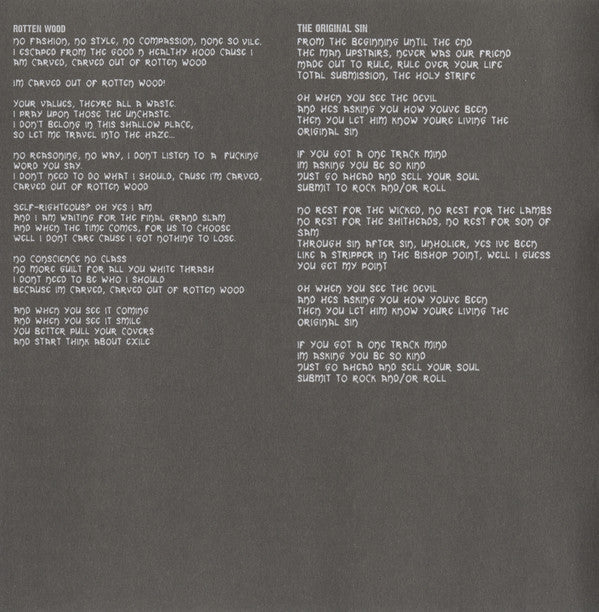 Iron Lamb : The Original Sin (CD, Album)