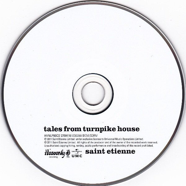 Saint Etienne : Tales From Turnpike House (CD, Album, RE, RM)