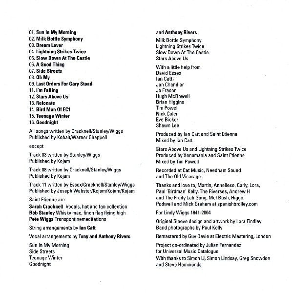 Saint Etienne : Tales From Turnpike House (CD, Album, RE, RM)