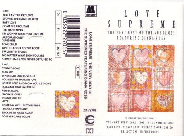The Supremes : Love Supreme (Cass, Comp)
