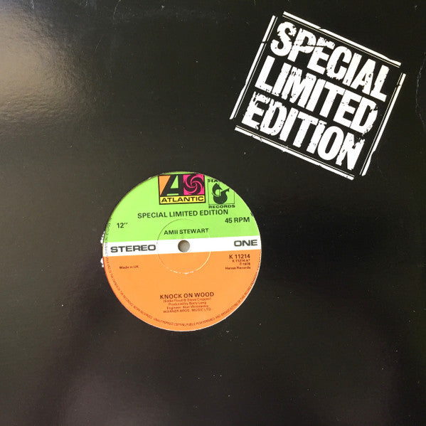 Amii Stewart : Knock On Wood (12", Single, Ltd)