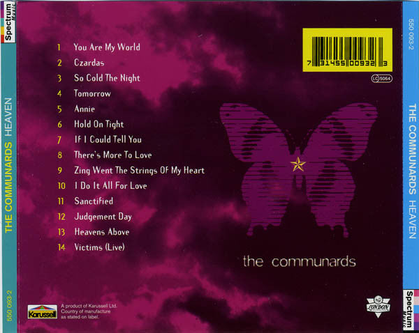 The Communards : Heaven (CD, Comp)